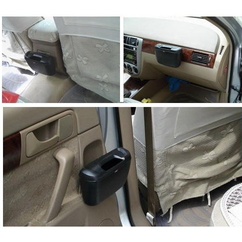 TOMUMUDA Tempat Sampah Mobil Model Gantung Elegant &amp; Sporty Style CARD PARKIR TANDA PARKIR SEMENTARA