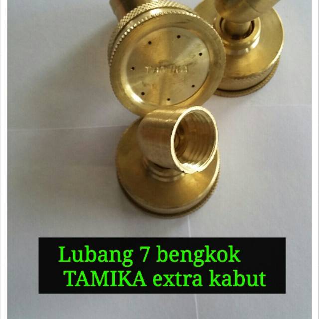 Nozzle ektra kabut semprot desinfektan,nozzle kabut tamika lubang 7 bengkok