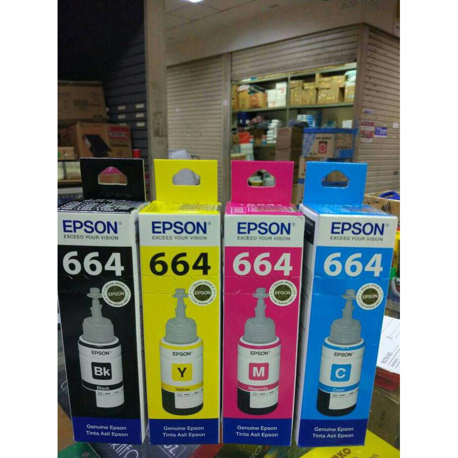 

TINTA EPSON TO6641 /6644 - Hitam