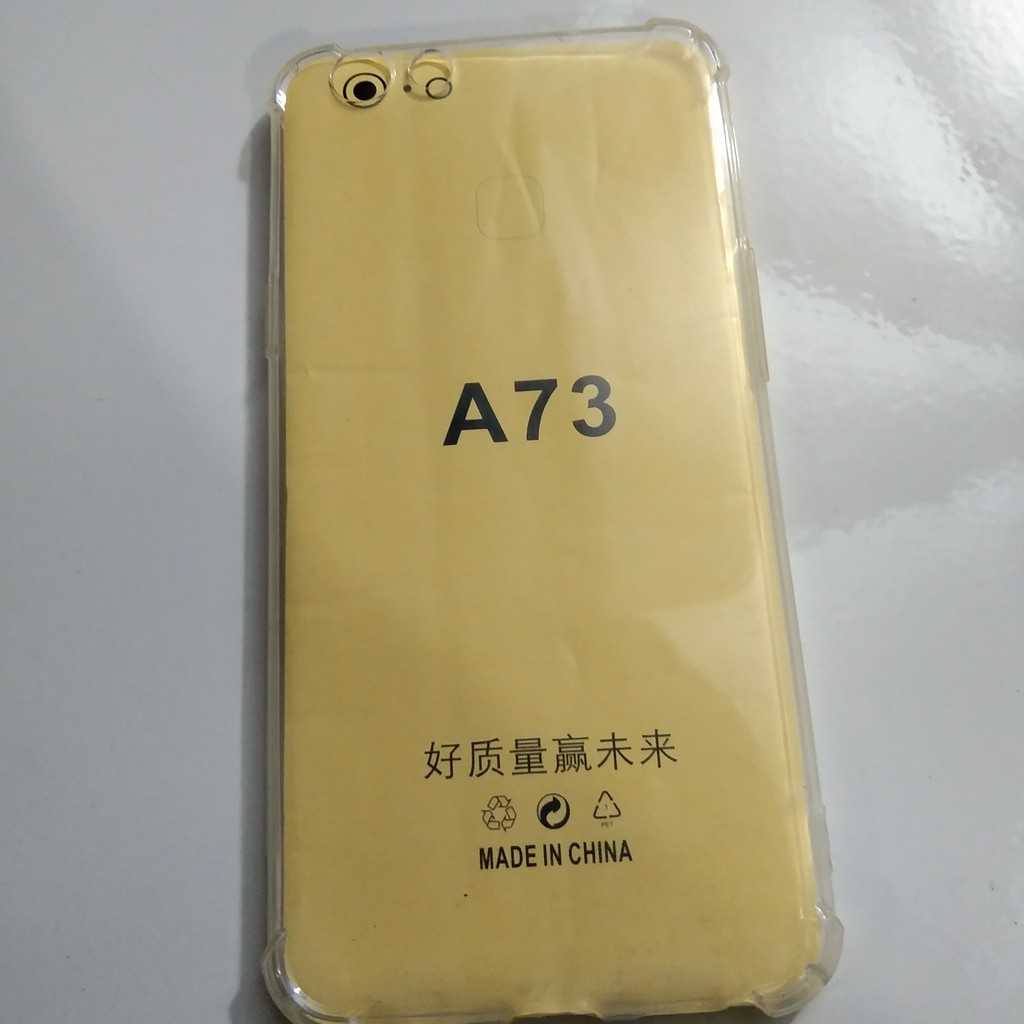 Soft case anti crak oppo a73