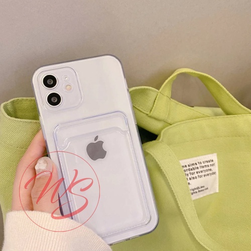 Case Casing Softcase Clear Airbag Bening Slot Kartu Photo Card Samsung A12 A13 4G A22 A32 4G WS631