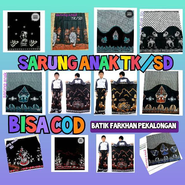 SARUNG ANAK/ANEKA MOTIF BATIK PRINT