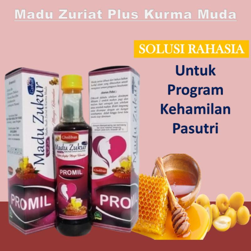 Madu Kesuburan Suami Istri Bikin Cepat Hamil Promil Zuriat Suami Istri Amil Zukur Subur Kandungan