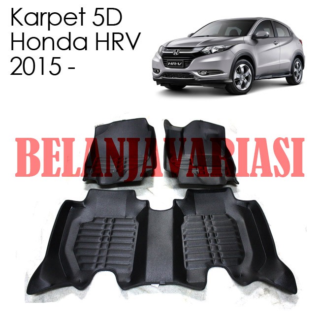Karpet 5D Honda HRV 2014 - 2021 Jazz Daytona