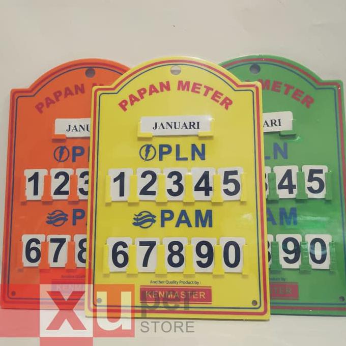 

Big Sale KENMASTER PAPAN PLN PAM PLASTIK Cuci Gudang Awal Tahun