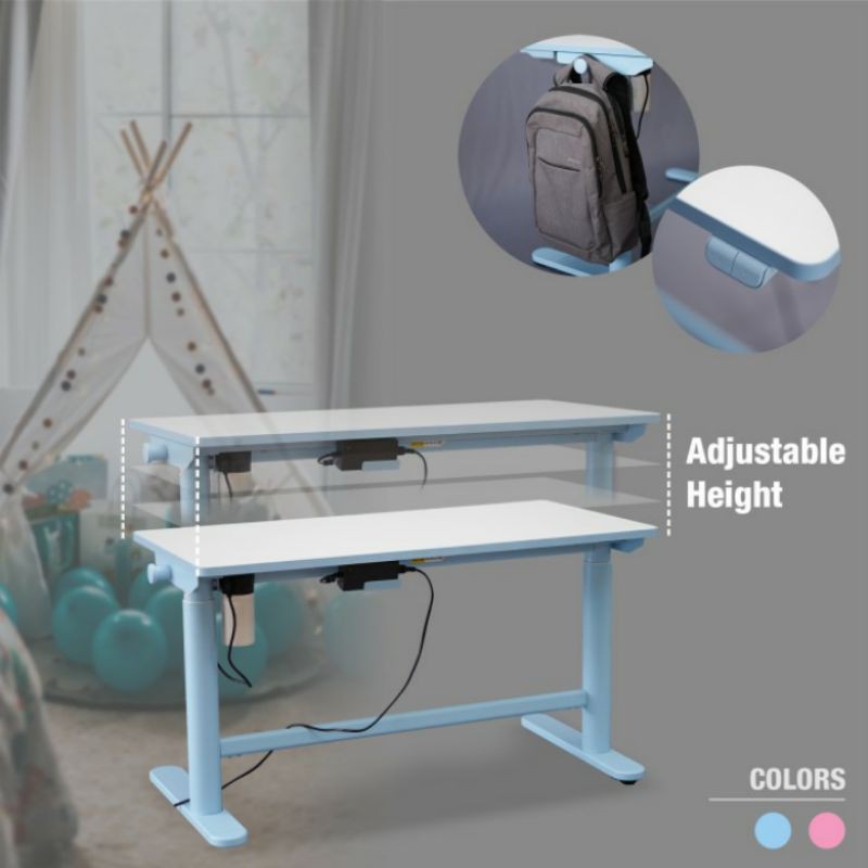 Meja Belajar Anak Minimalis Meja Kamar Meja Laptop Meja Kerja Height Adjustable Desk