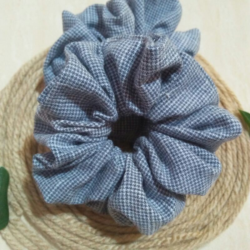 Scrunchie Scrunchies Srunchie Scruncie Scrunchi Crunchies Skrunchie Satin Motif Ikat Iket Tali Kucir
