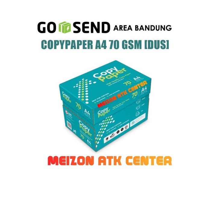 

Promo KHUSUS GOSEND!Copy Paper A4 70gram/Paper Print/Kertas Fotokopi (Box) terbaik