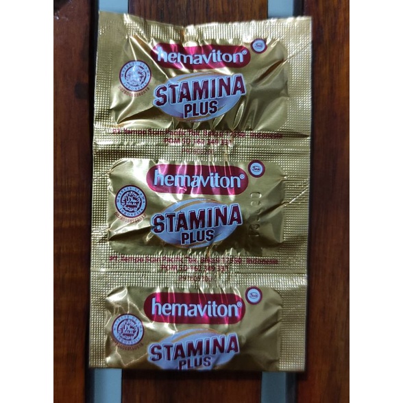 Hemaviton Stamina Plus / Vitamin Menambah Stamina