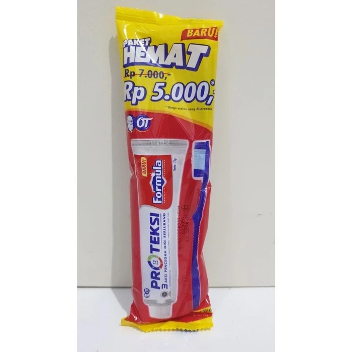 SIkat Gigi Formula dan Pasta Gigi Formula 75gr