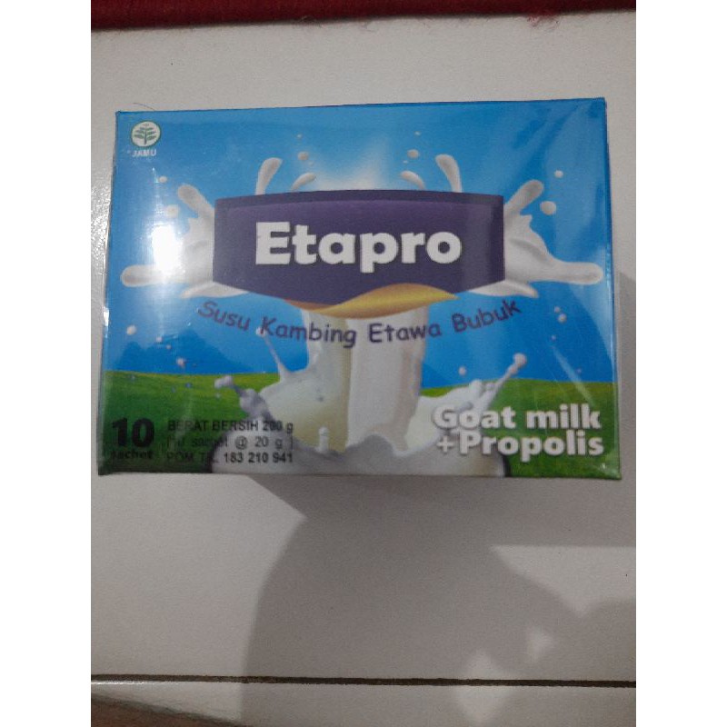 

SUSU KAMBING ETAWA ETAPRO PLUS PROPOLIS