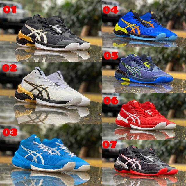  SEPATU  VOLY ASICS  SKY  ELIT FF SEPATU  PRIA OLAHRGA SEPATU  