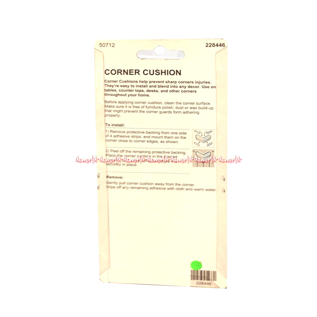 Krisbow Corner Cushion Alat Pengganjal Pengaman Meja Pengaman Furnitue