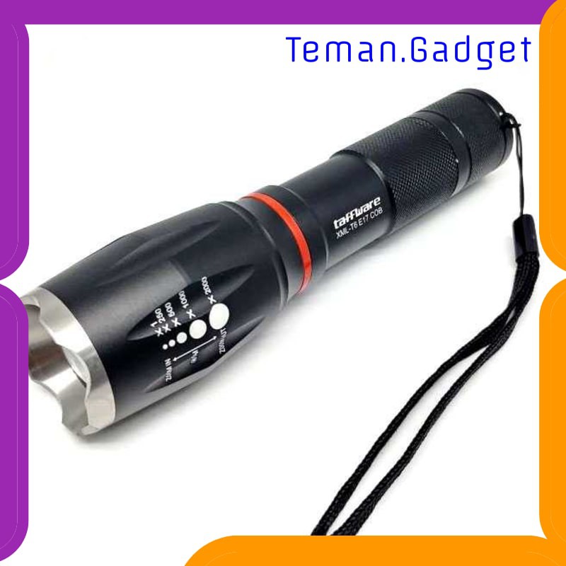 TG-IE196 TaffLED Senter LED Torch Cree XM-L T6 8000 Lumens - E17 COB