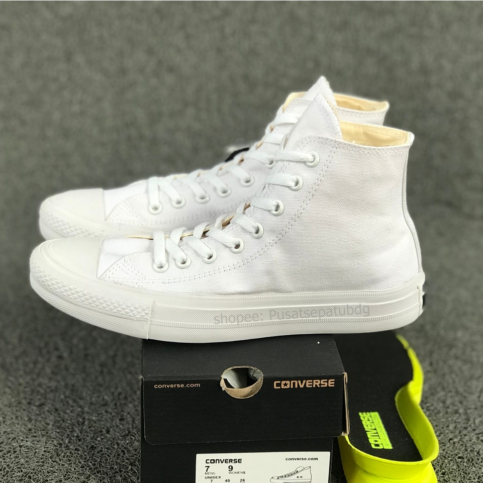 Converse Chuck Taylor All Star High White Lunarlon