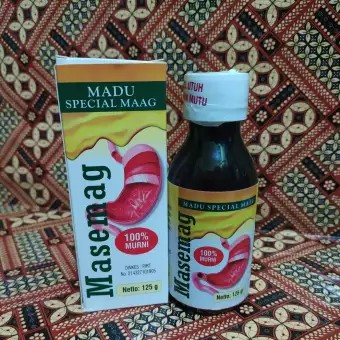 MADU Spesial Maag, Obat Maag Asam Lambung GERD - Masemag - Madu Khusus untuk Magh Magg Akut Kronis