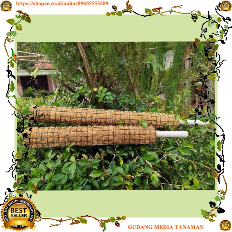 MEDIA turus sabut kelapa 40cm media tanam bunga MEDIA