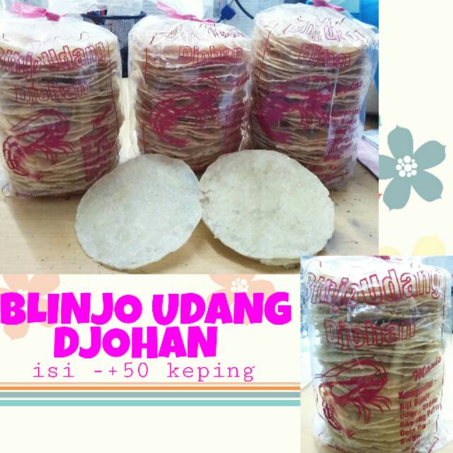 

BELINJO UDANG CAP DJOHAN (BELINJO MERCON/BLINJO)