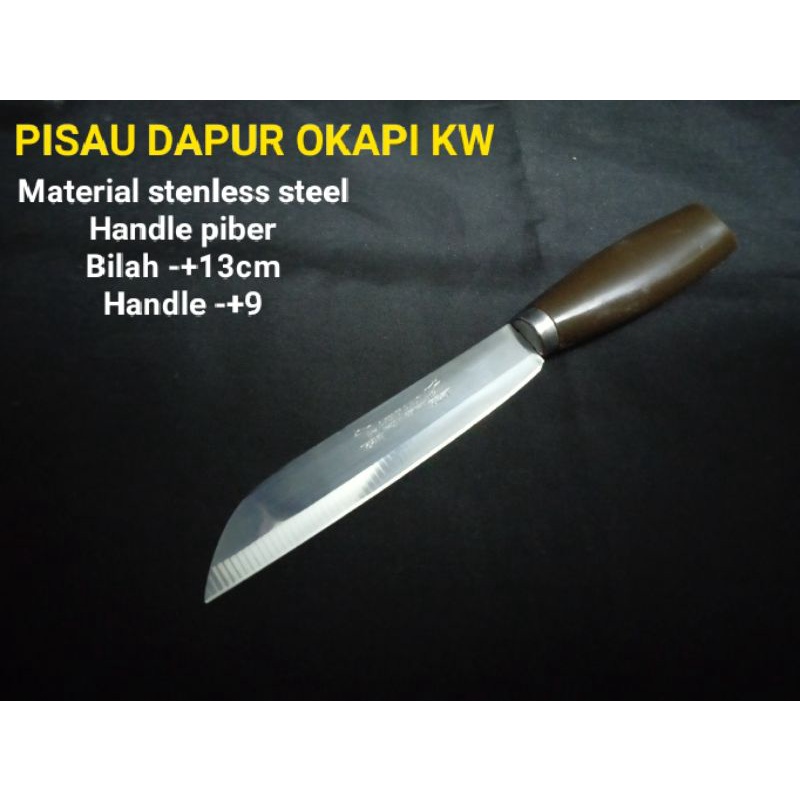 PISAU DAPUR CAP OKAPI LOKAL