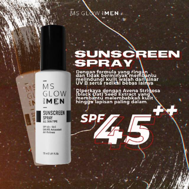 Sunscreen MS Glow Man