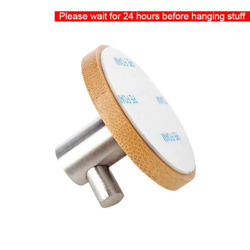 TD-AI04 KHGDNOR Rak Gantungan Hook Wall Hanger Organizer Adhesive 3Hook S0130T