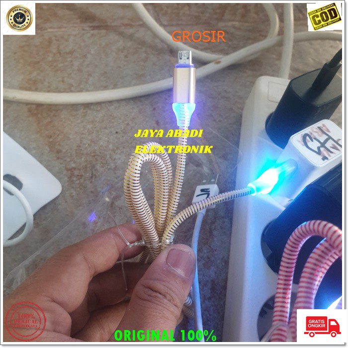 J254 3A KABEL DATA MICRO USB FAST CHARGING SUPER SPEED CHARGE CHARGER FLASH CAS CASAN FASTER QUICK UNIVERSAL ABEL DATA CAS LAMPU LED USB CHARGING QUICK CASAN MULTI FASTER UNIVERSAL MULTI TC VOOC BISA KE SEGALA GADGET YANG SUPPORT DENGAN USB MIKRO