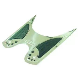 TGP Karpet Motor Plat Honda Scoopy Carbu Warna - Chrome new