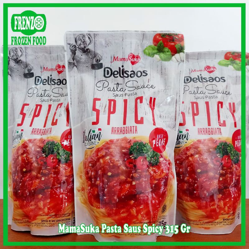 

Mama Suka Pasta Saus Pedas 315 Gr