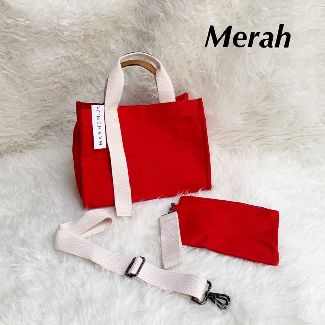 Tas M---- J import batam murah tas top handle selempang