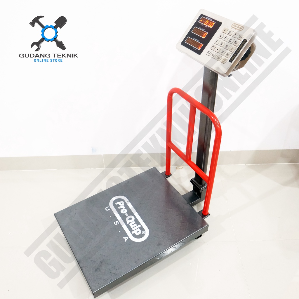 Timbangan Digital Duduk SDS 150kg Rail PROQUIP / Timbangan Duduk Tiang 150 Kg PRO QUIP