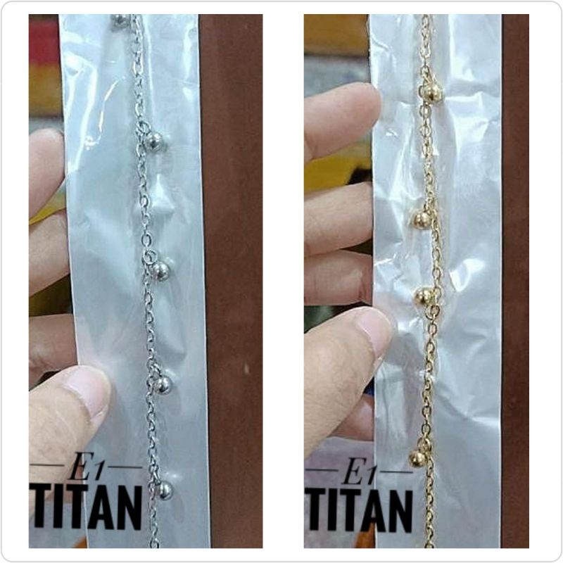 TiTanium gelang kaki terbaru DC00