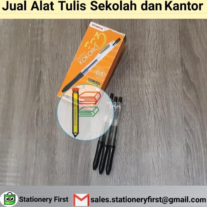 

Pen Kokoro Zebra mirip Sarasa