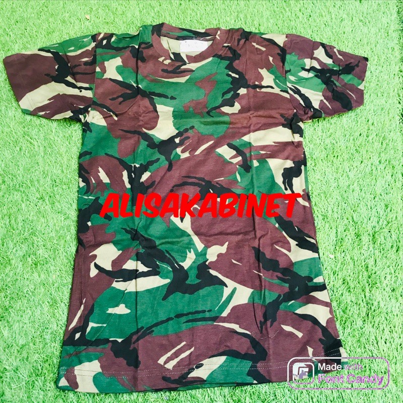 Kaos Loreng Malvinas Jatah TNI