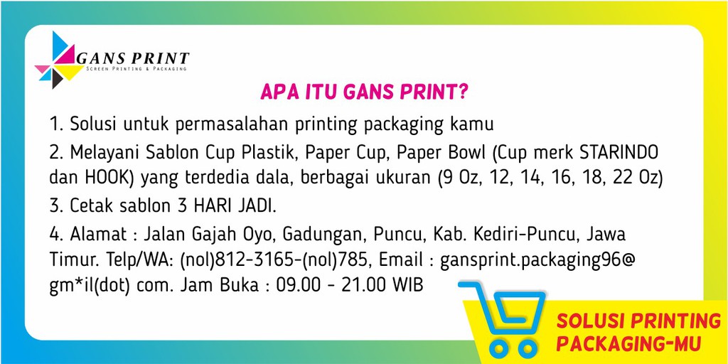 Produk Gansprint Id Shopee Indonesia