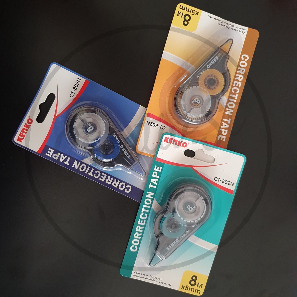 

KENKO Tip-Ex Kertas Correction Tape Ct-802N 8 Meter