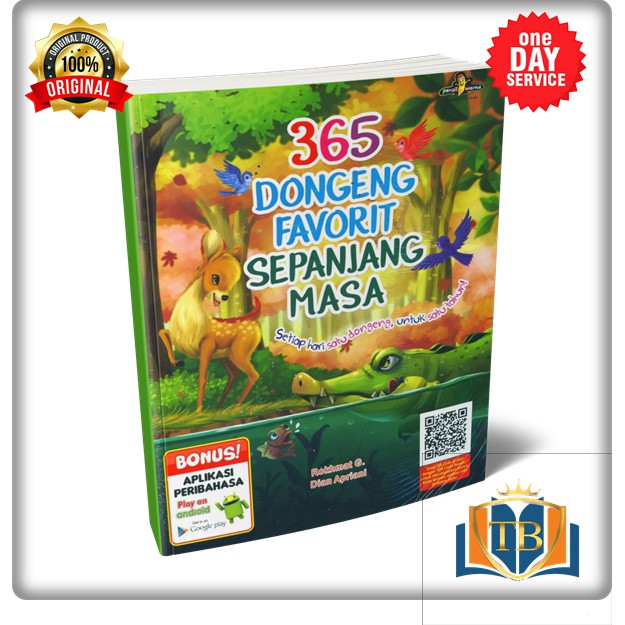 BUKU CERITA - BUKU DONGENG - BUKU ANAK - BUKU DONGENG ANAK - BUKU CERITA ANAK -  365 DONGENG FAVORIT