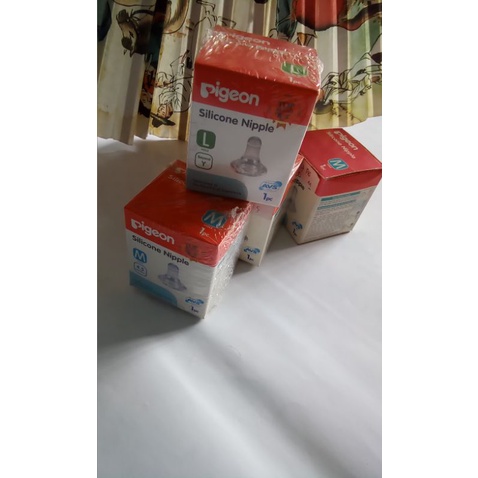 NIPPLE DOT PIGEON SILICONE S M L /PIGEON NIPPLE