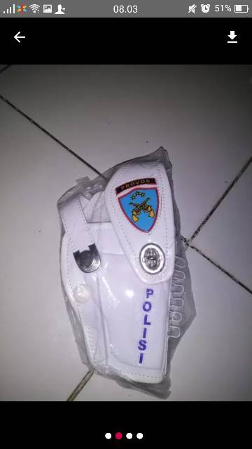hoster Sarung pistol logo provos