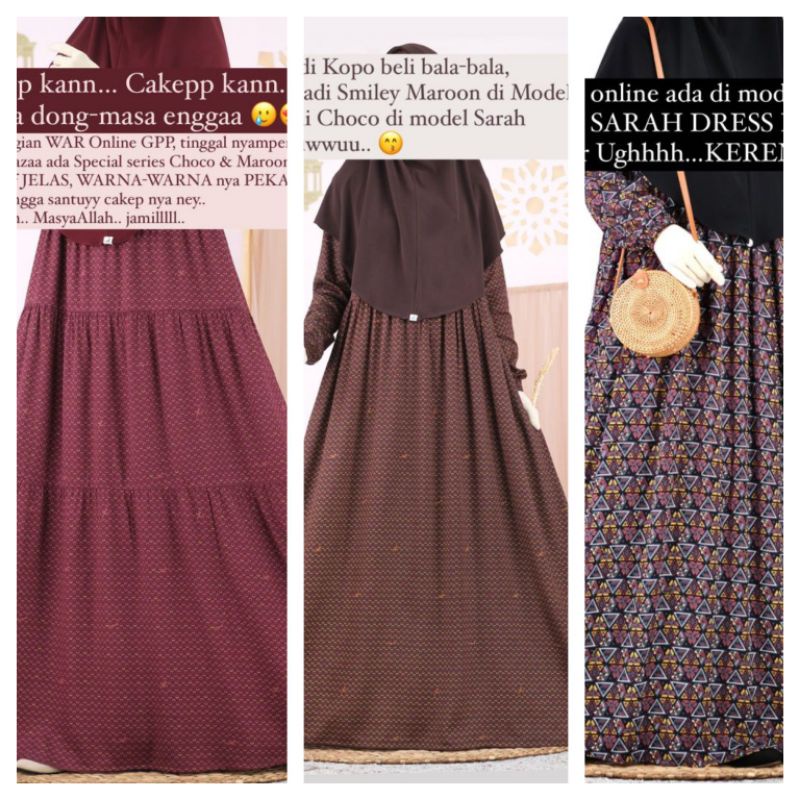 Sarah Bella Motif Smiley dan Inca by Atelier Angelina