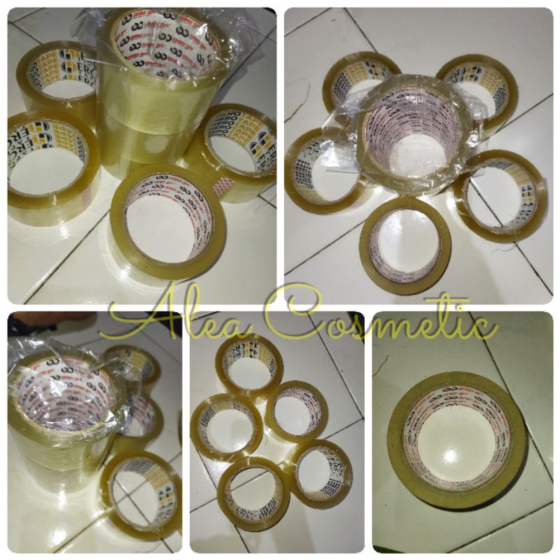 

Lakban bening 90 yard 48mm | Lakban bening murah | Lakban bening