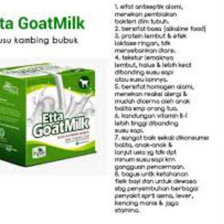 

ご Etta goat milk - MHS HNI HPAI ☜