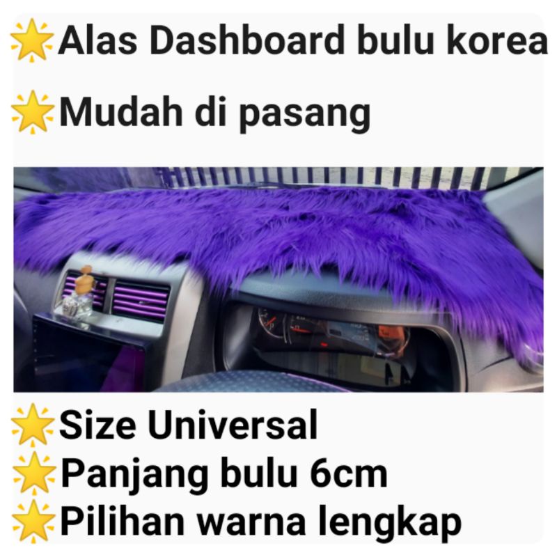 BULU DASHBOARD MOBIL BULU PANJANG