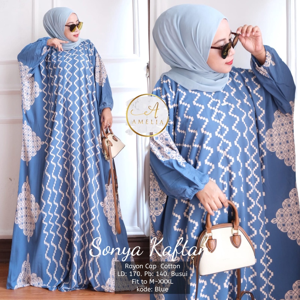 [NEW]GAMIS KAFTAN OOTD//SONYA/IRANA BY AMELIA