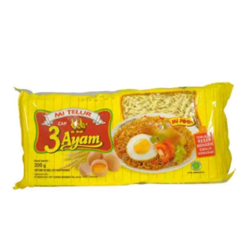 

1Dus Mie Telor 3 Ayam Isi 20 Pcs (Free Packing)
