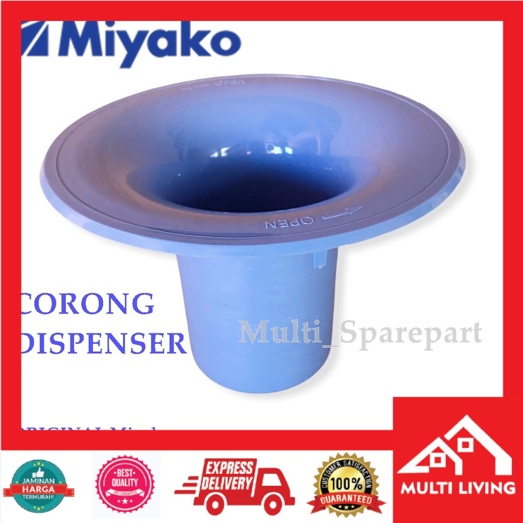 Corong Dispenser Miyako ORIGINAL - Tatakan Galon Dispenser