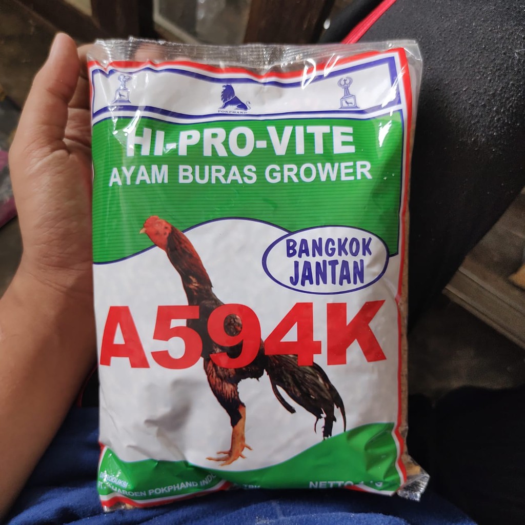 Jual PAKAN AYAM JANTAN BANGKOK 1KG A594K AYAM BURAS Shopee Indonesia