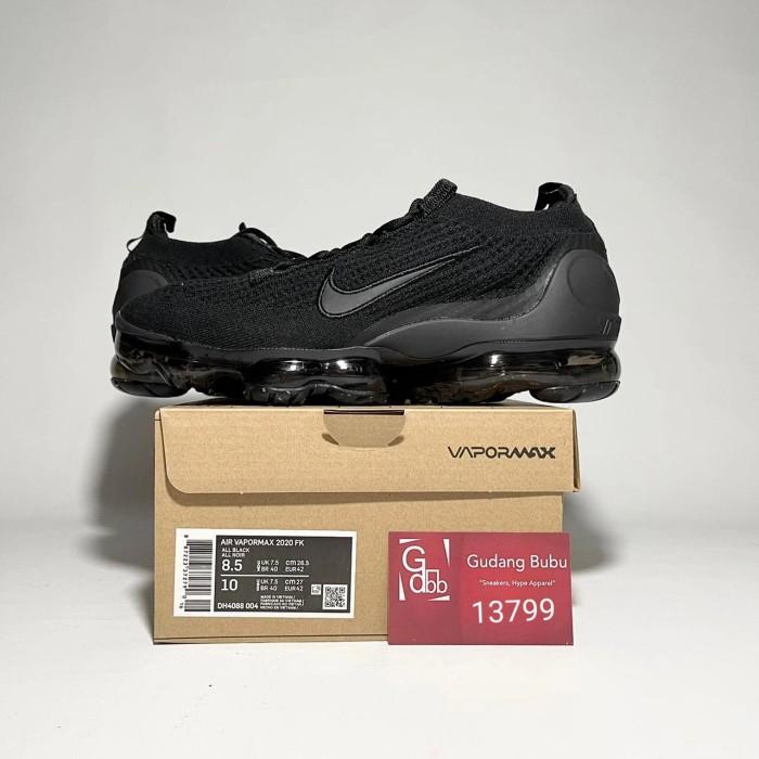 Termurah - Nike Air Vapormax 2021 Flyknit Allblack 100% Air Function Works - Promo