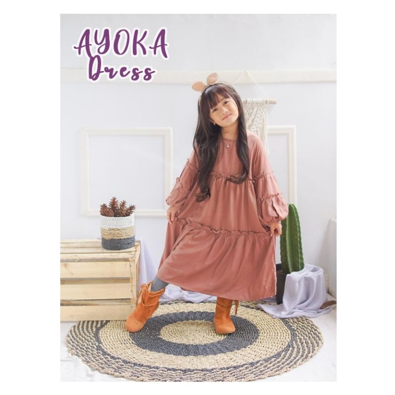 EL DINAR AYOKA DRESS (USIA 1-5 TAHUN)