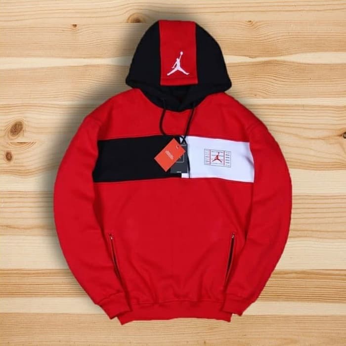 nike air red sweater