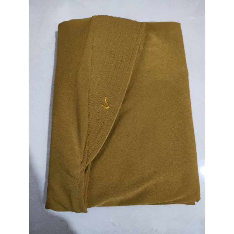 BERGO/JILBAB/HIJAB/KERUDUNG JUMBO XXL/JERSY PREMIUM/HIJAB SYAR'I/BERGO JUMBO/HIJAB JUMBO-Gold
